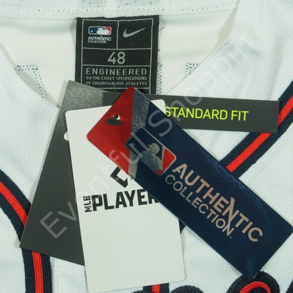 Nike Ronald Acuna Atlanta Braves Jersey Mens 48 Authentic Fanatics Hologram New - Picture 6 of 10